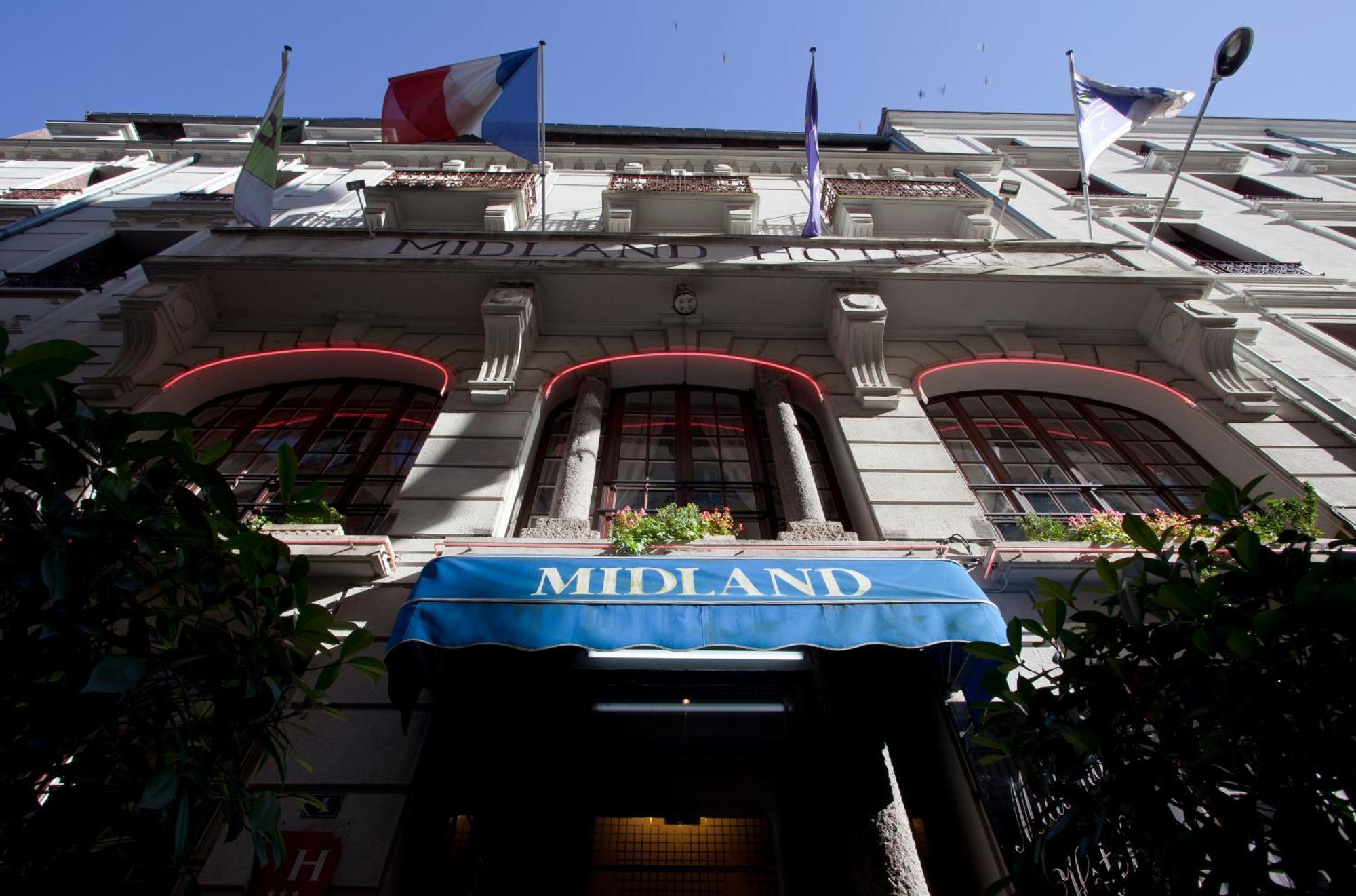 Logis Le Midland Hotel Vichy Eksteriør billede