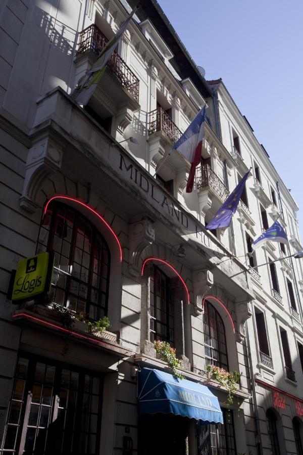 Logis Le Midland Hotel Vichy Eksteriør billede
